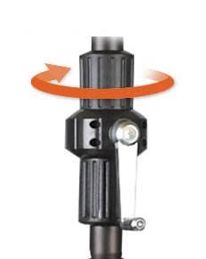 9' Fiberglass Market Umbrella Collar Tilt R533592