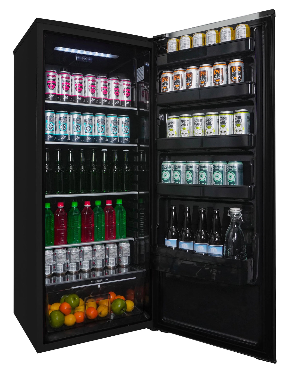11.0 cu. ft. Black Apartment Size Fridge N866