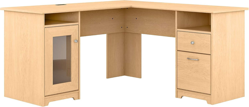 White L Shaped Computer Desk G739