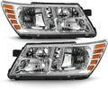 Chrome Housing Headlights Assembly Replacement Driver & Passenger Side B738284