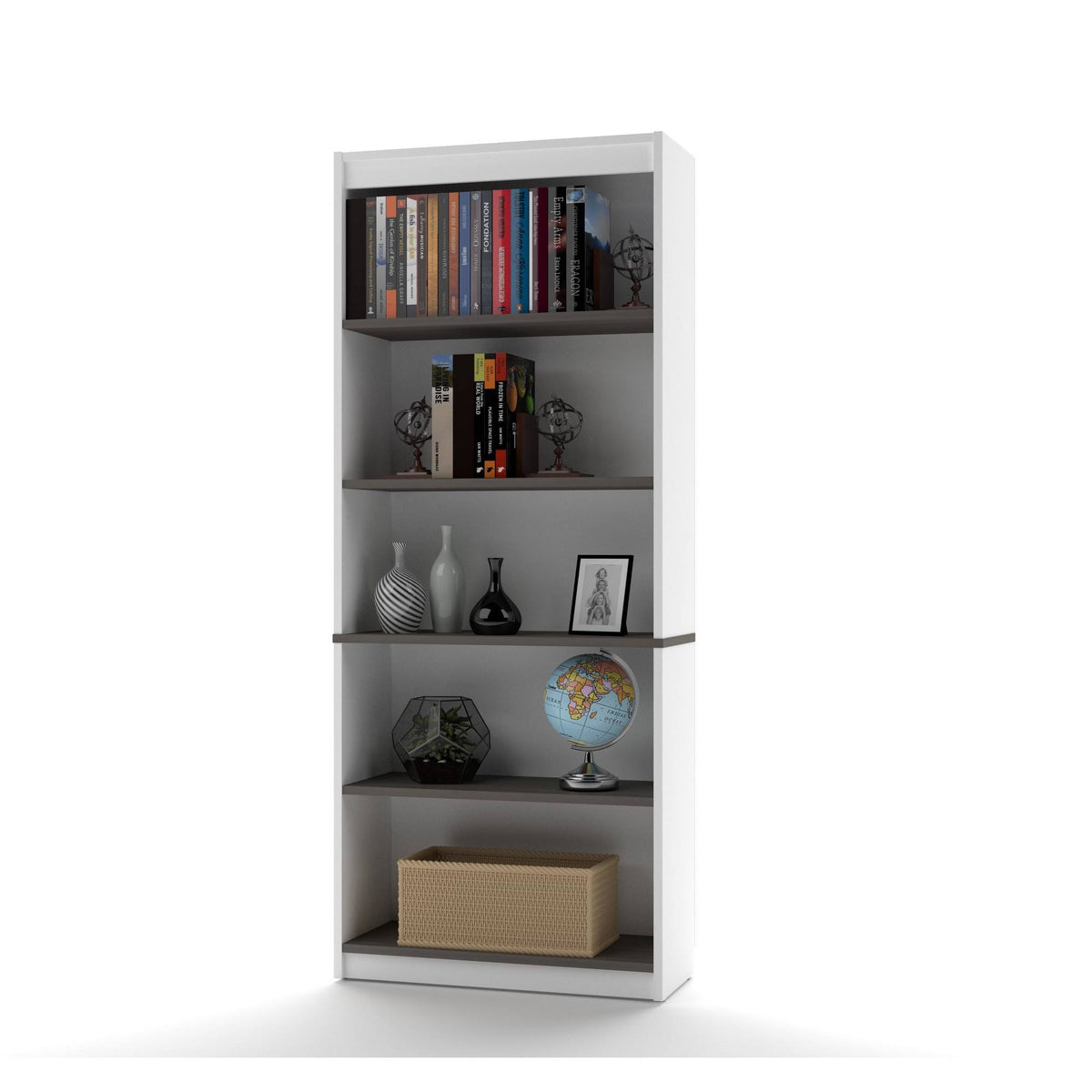 White Bookcase U76901
