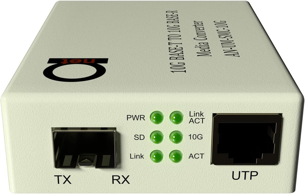 10 Gigabit Fiber to 10G Copper UTP Ethernet Media Converter K756807