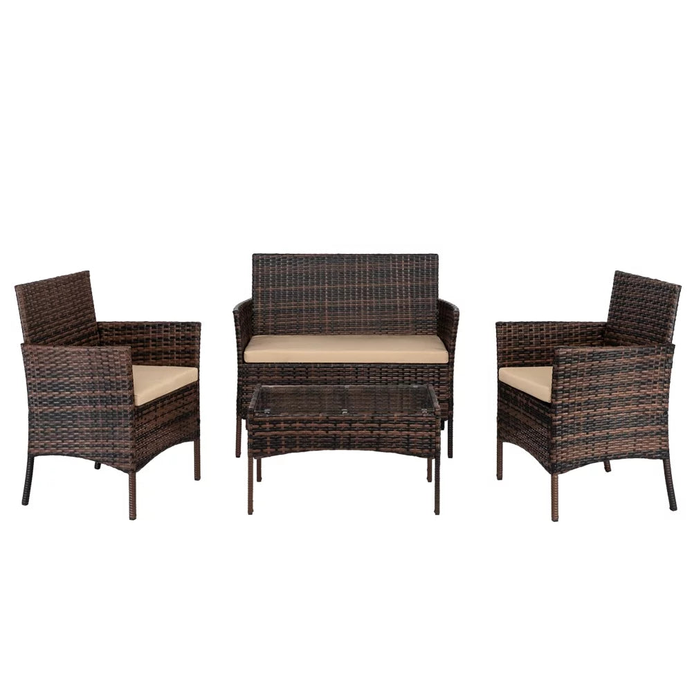 3 Piece Wicker Bistro Set U992