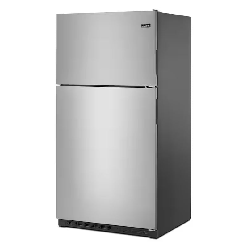 21 cu. ft. Top Freezer Refrigerator in Stainless Steel E893