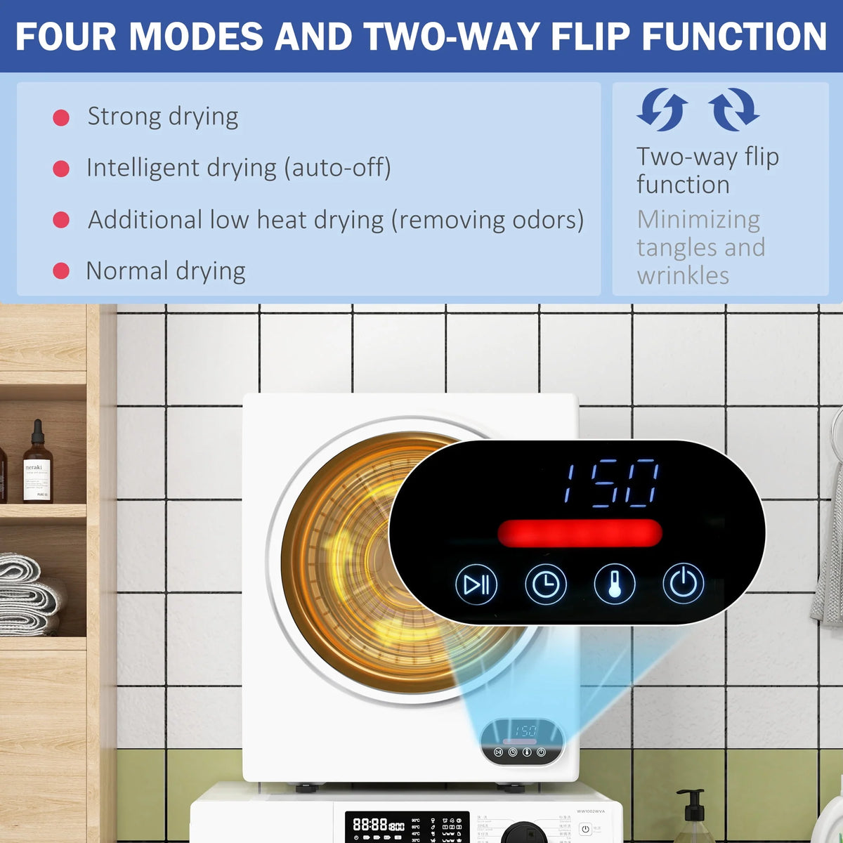 Portable 850W Laundry Dryer P72062