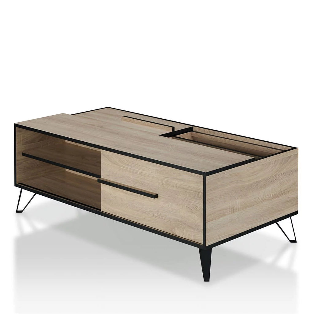Modern Wood Storage Coffee Table S898