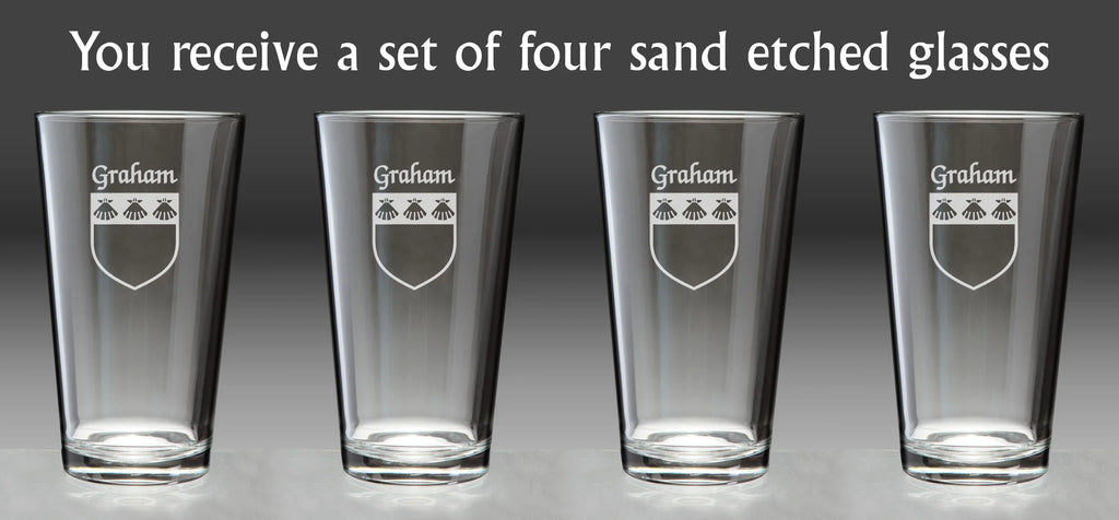 Pint Glasses Set of 4 T38994