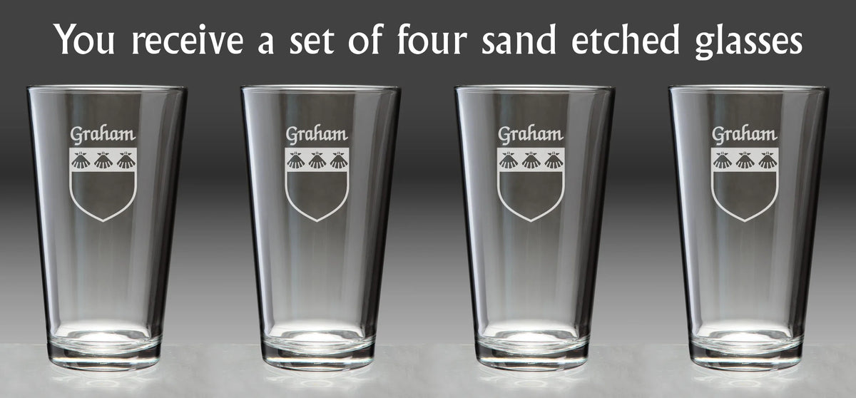 Pint Glasses Set of 4 T38994