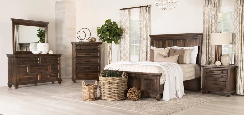 King Wood Bed U75309