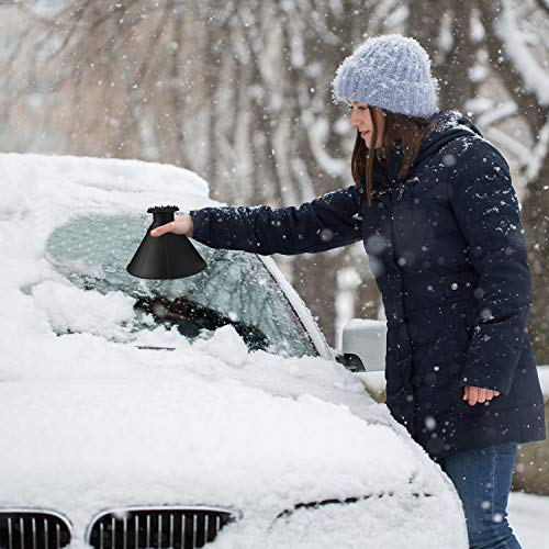 2 Pack Cone Ice Scraper with Funnel E6835