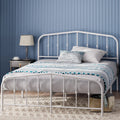 Black Queen Metal Platform Bed Frame D451