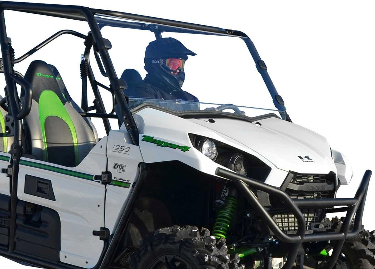 Heavy Duty Scratch Resistant Full Windshield for Kawasaki Teryx 800 R829