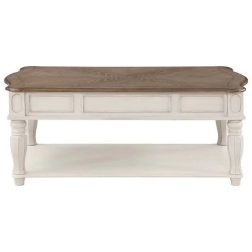 Rectangular Wood Lift Top Coffee Table Y51032