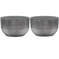 2-Piece Metal Coffee Table Set E443