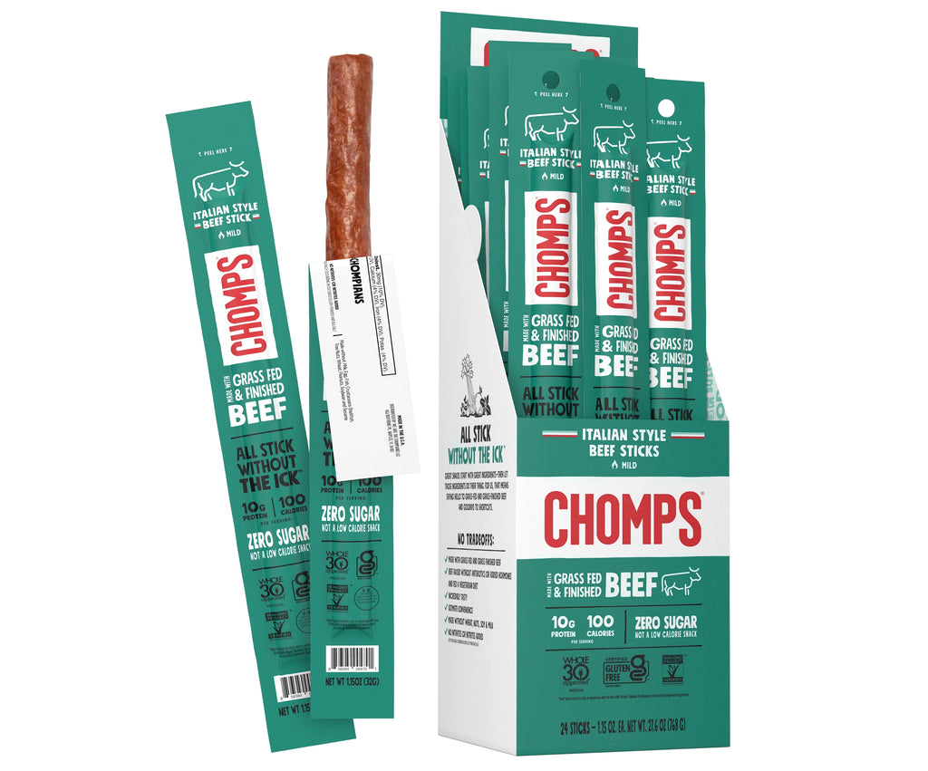 Grass Fed Beef Jerky Snack Sticks 24ct 1.15oz M19036
