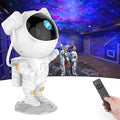Star Projector Galaxy Night Light Astronaut LED Lamp with Timer and Remote White M623