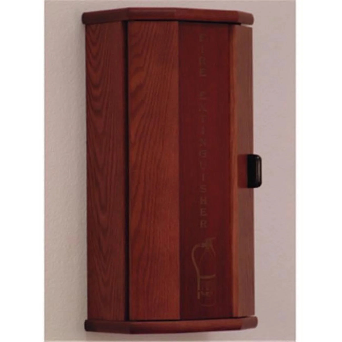 Mahogany Fire Extinguisher Cabinet 5 lbs Capacity A172074