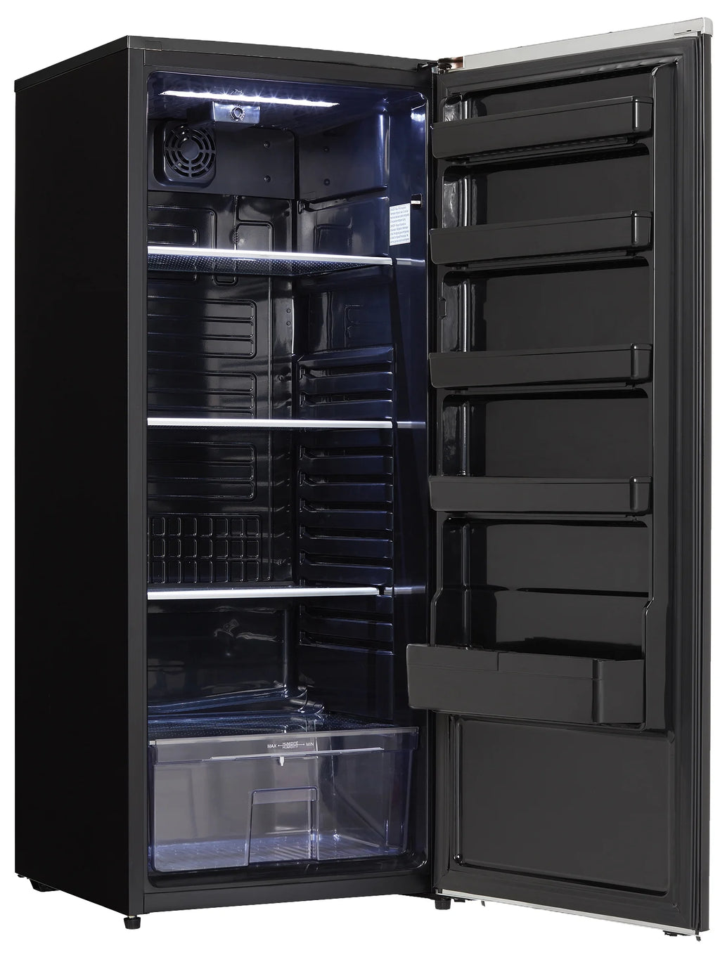 11.0 cu. ft. Black Apartment Size Fridge N866