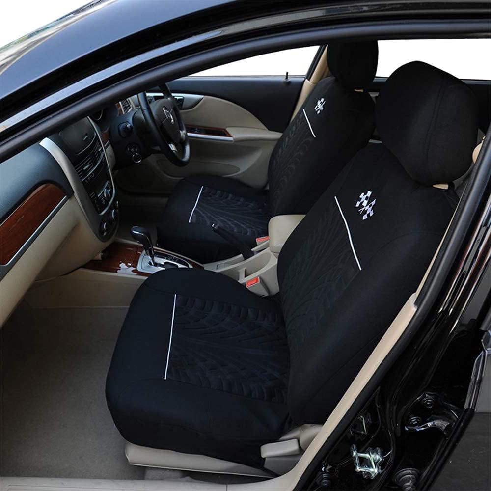 Gray 9PCS Car Seat Protectors Full Set G63640