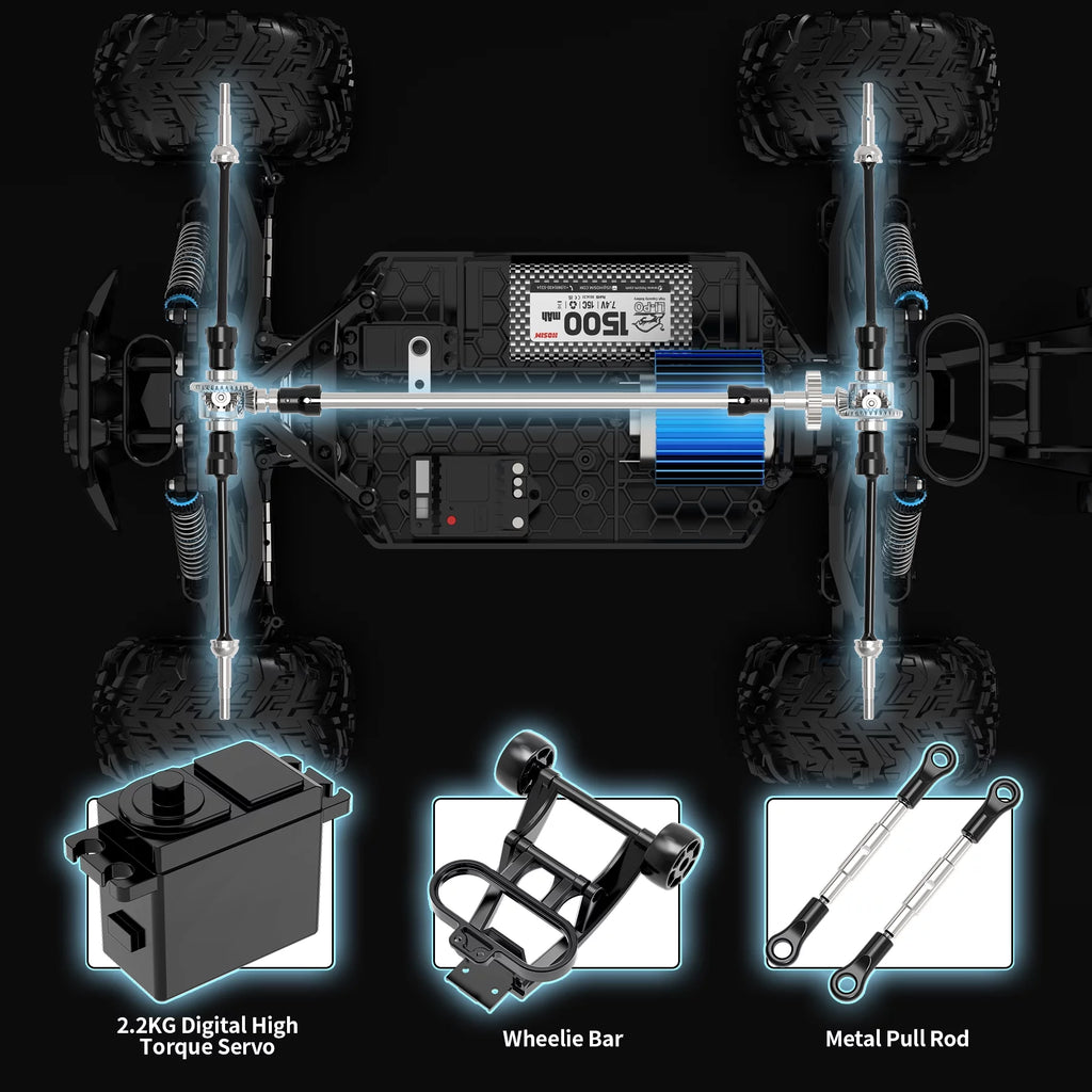 1:10 Scale High Speed RC Monster Truck K853