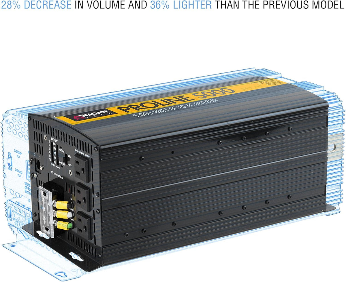 12V 5000 Watt Power Inverter with Remote Control A54174