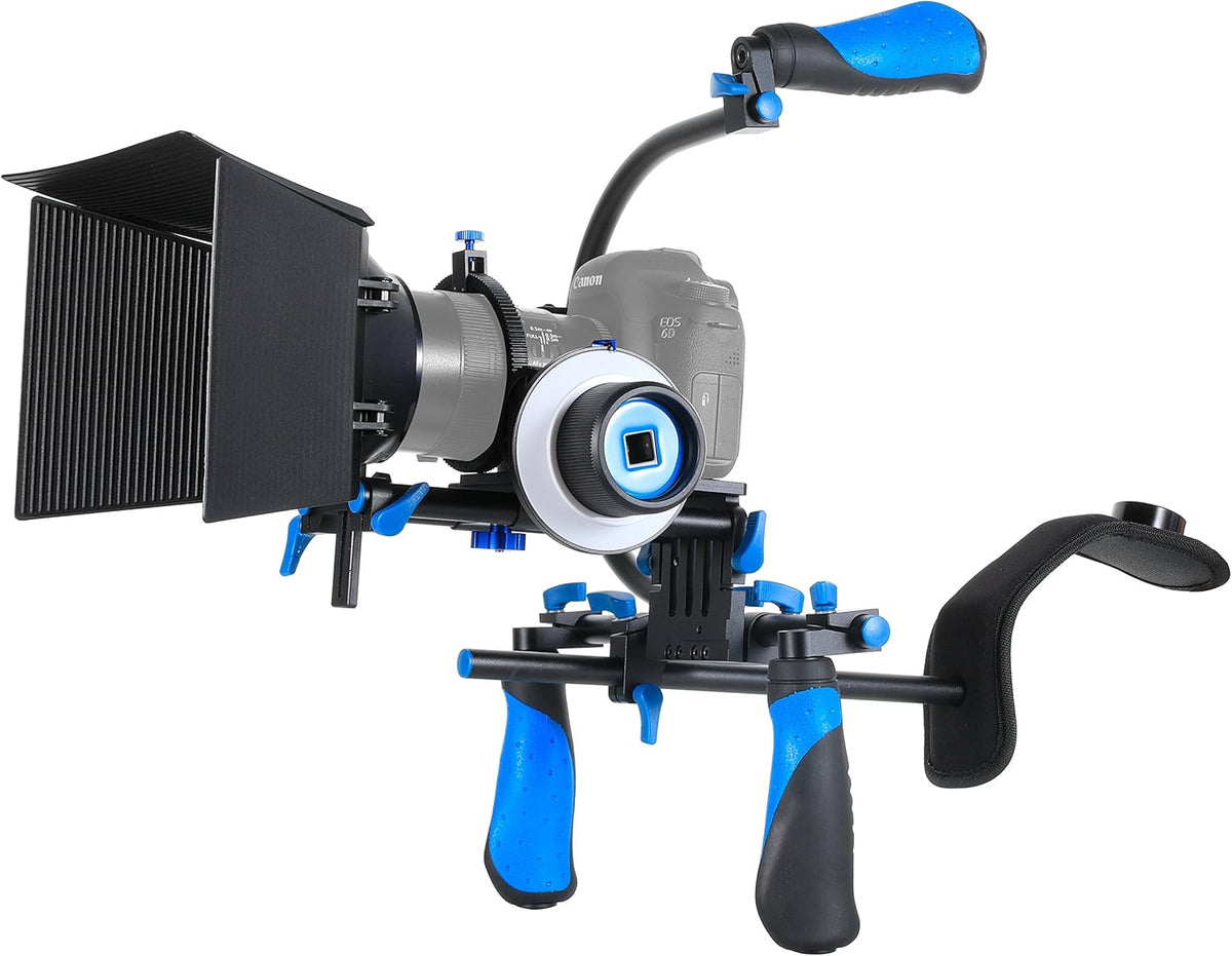 DSLR Rig Set with Follow Focus and Matte Box and Top Handle V823