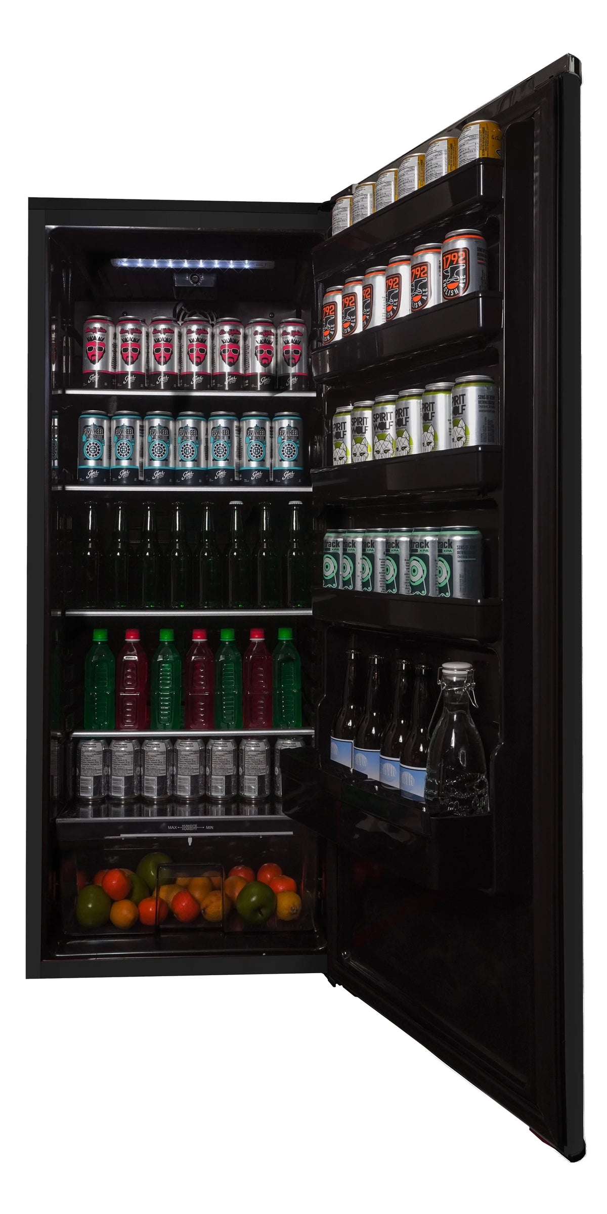 11.0 cu. ft. Black Apartment Size Fridge N866