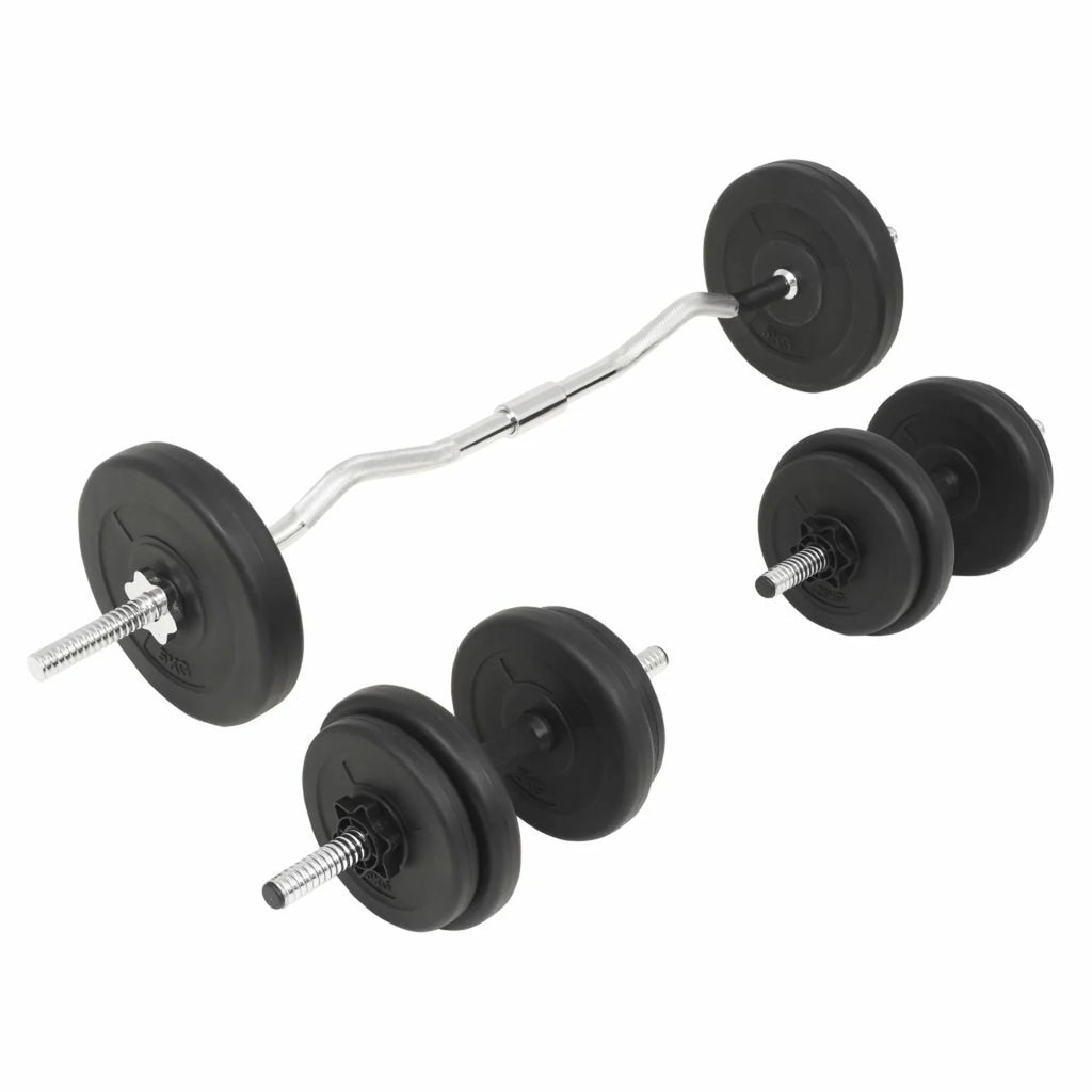 Barbell and Dumbbell Set 66.1 lb H263