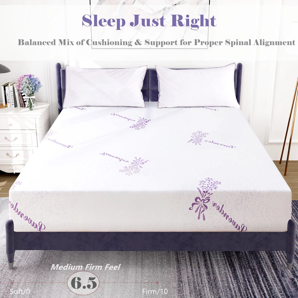 8 inch Memory Foam Twin Mattress I580