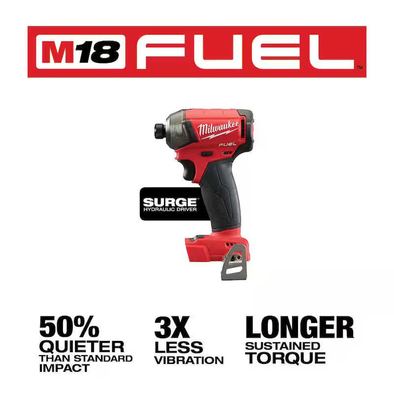 18V Lithium-Ion Brushless Cordless 1/4 in. Hex Impact Driver Z928028
