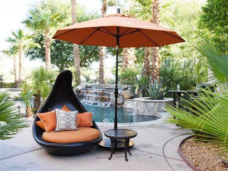 9' Fiberglass Market Umbrella Collar Tilt R533592