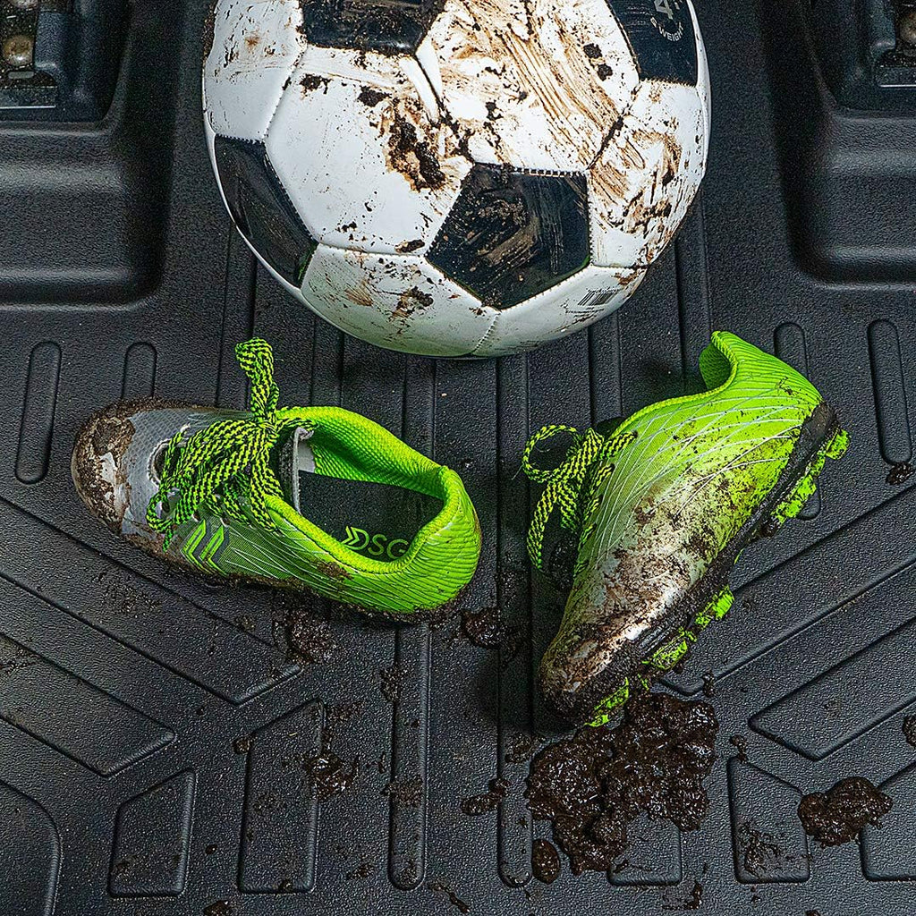 Custom Fit Floor Mats 2 Row Liner Set Black B787175