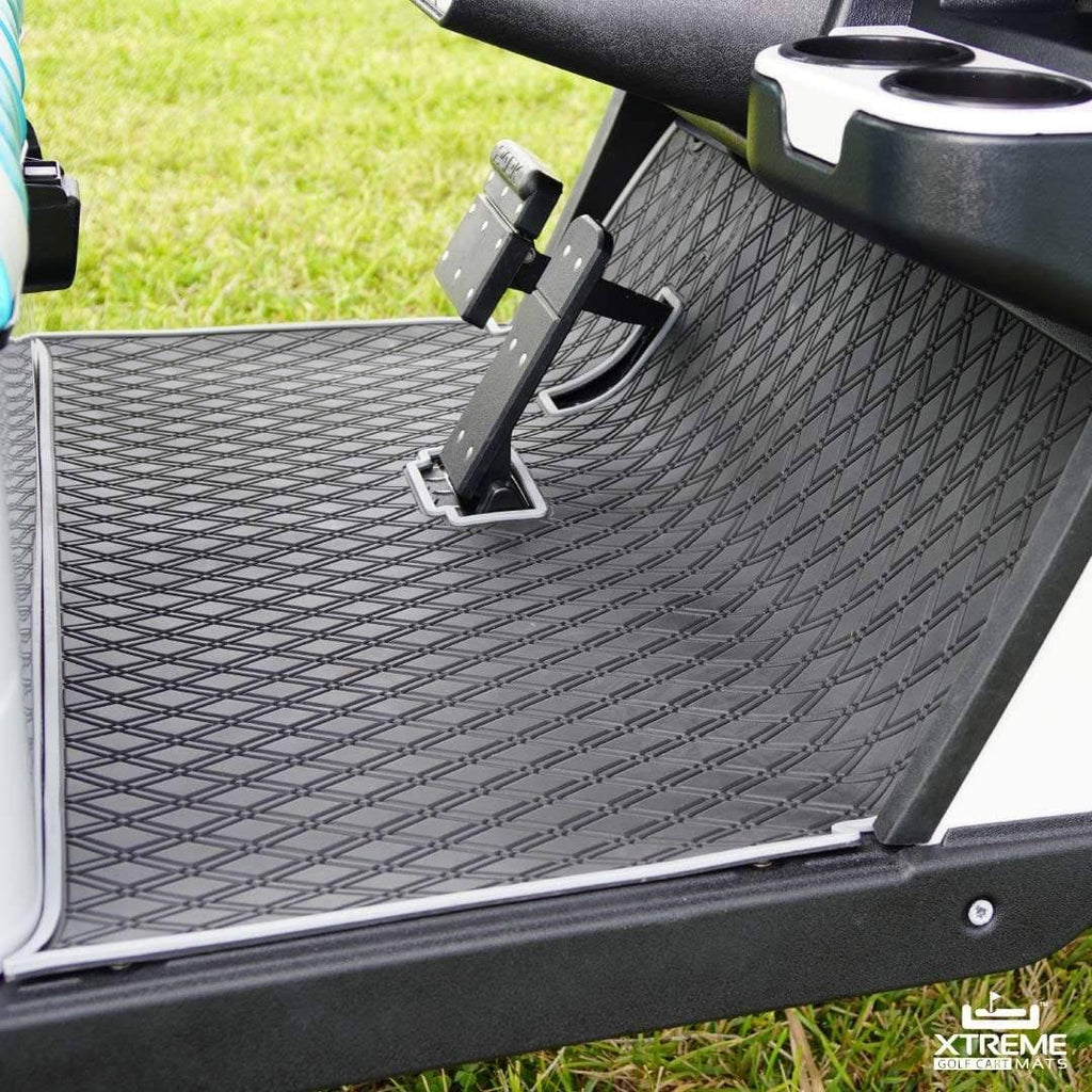 Grey Golf Cart Floor Mats G9342