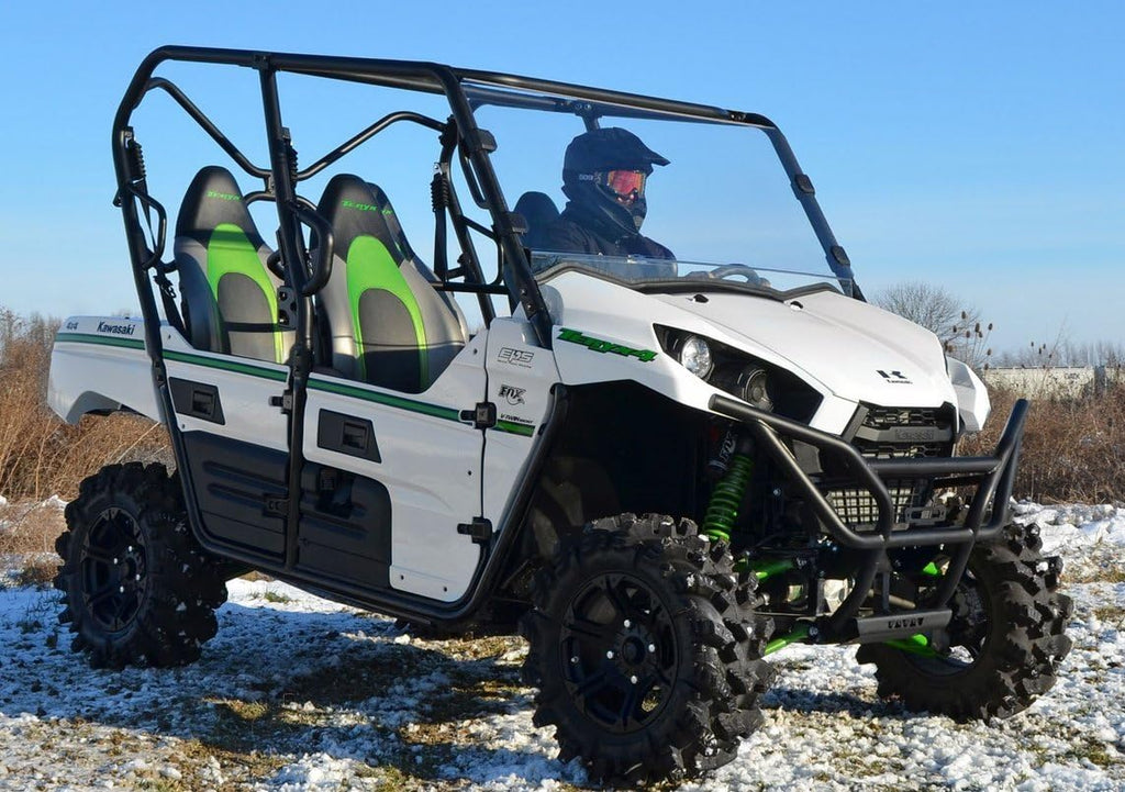 Heavy Duty Scratch Resistant Full Windshield for Kawasaki Teryx 800 R829