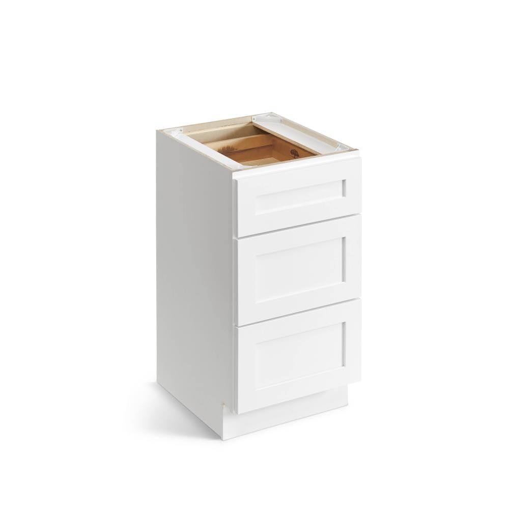 Pure White 12-in Bathroom Vanity Cabinet M2589