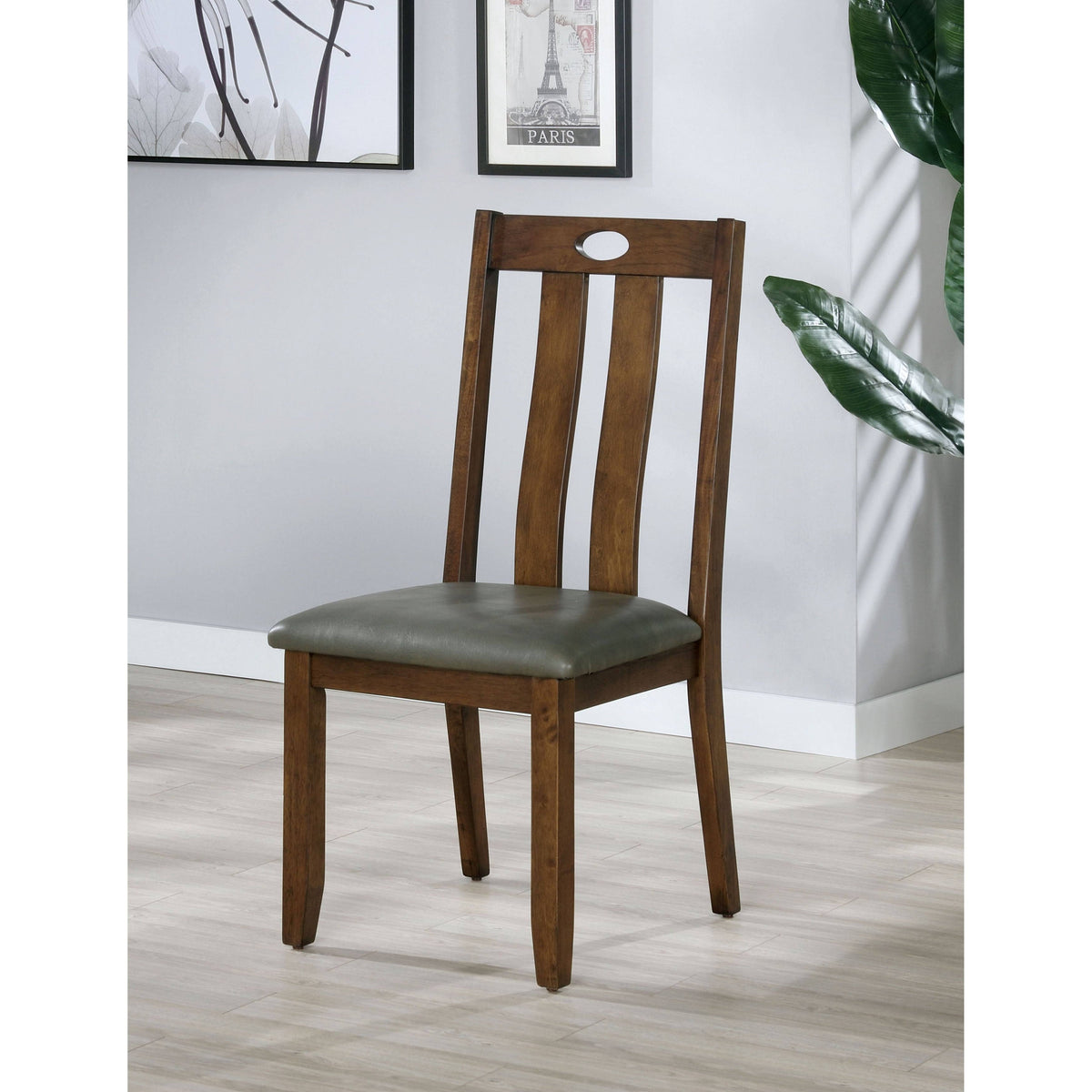 Walnut 5-Piece Dining Set R714509