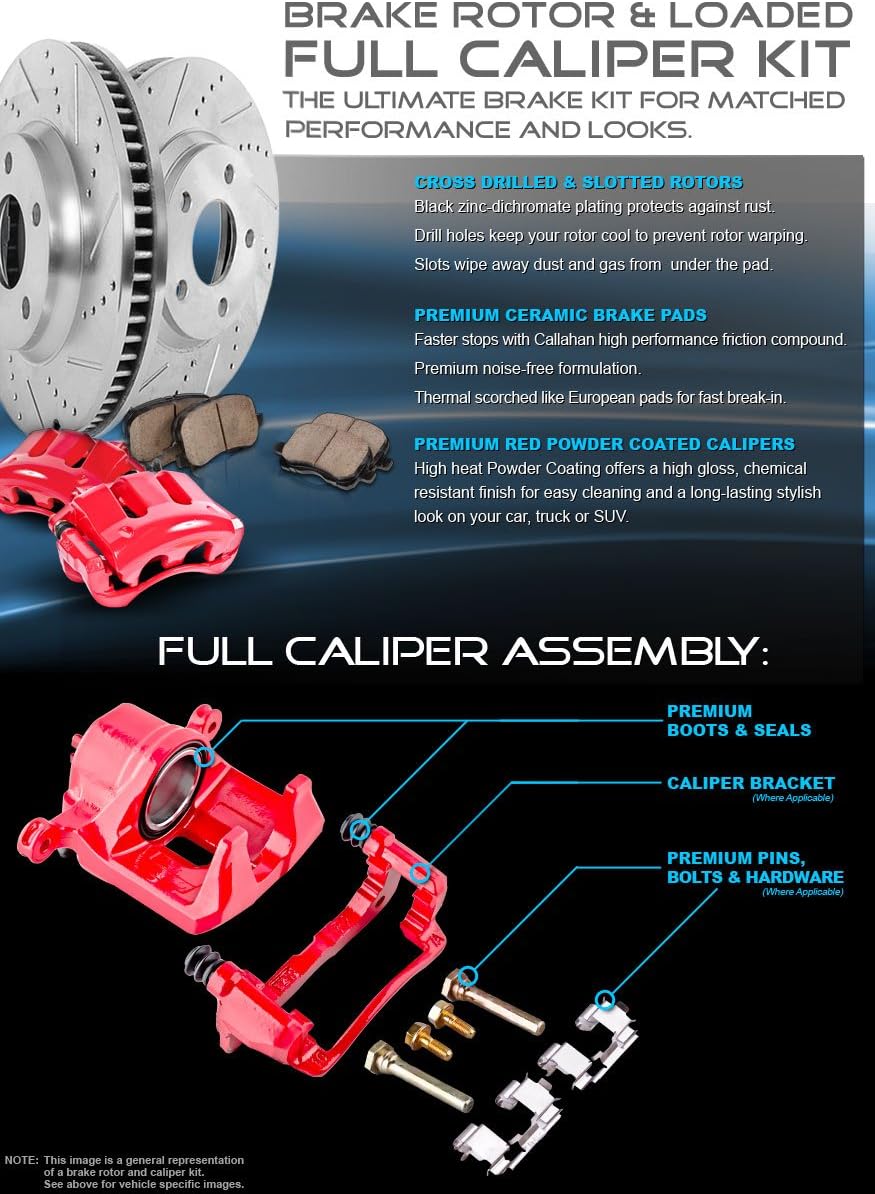 261 mm Brake Rotors Set W9275