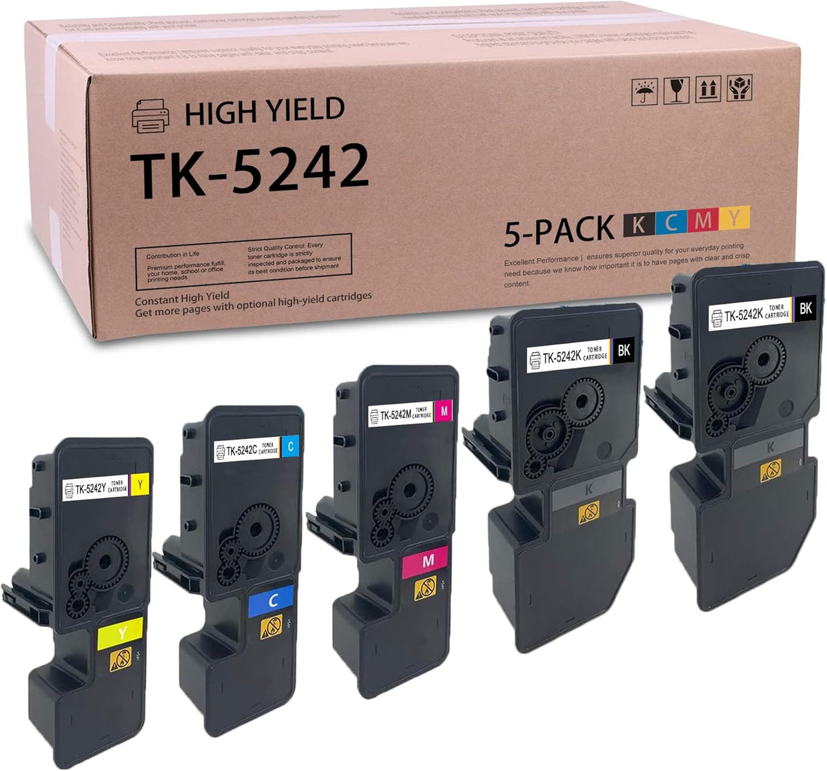 5 Pack Toner Cartridge M93034