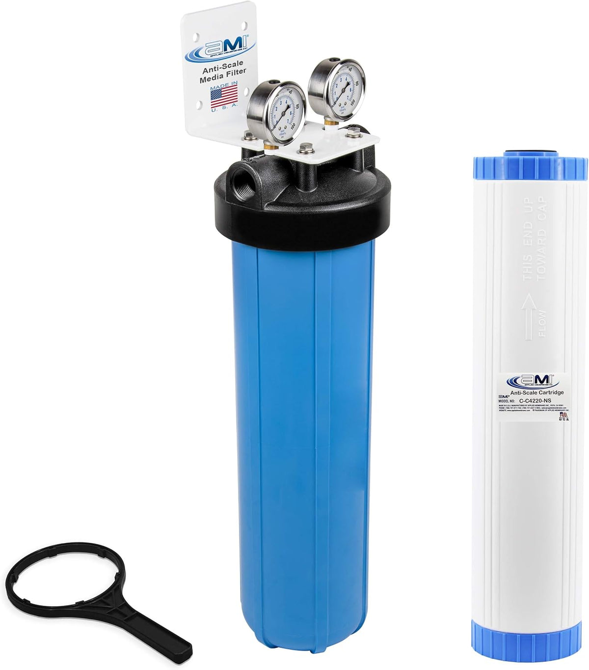 Anti-Scale System for Tankless Water Heater and Whole-House Scale Protection A528