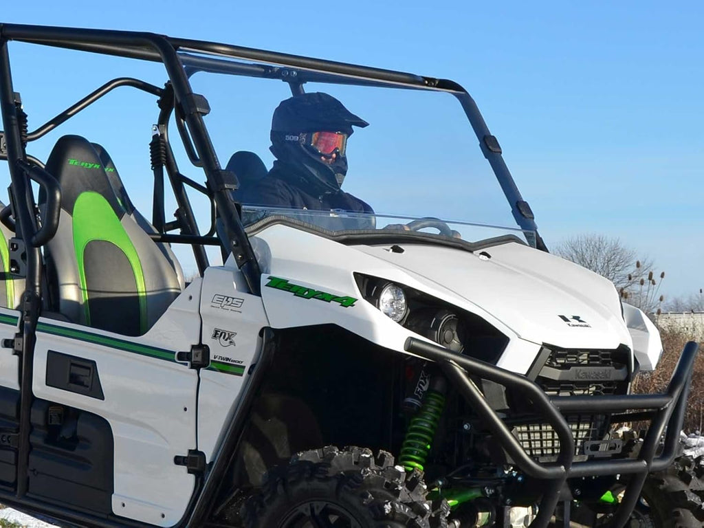 Heavy Duty Scratch Resistant Full Windshield for Kawasaki Teryx 800 R829