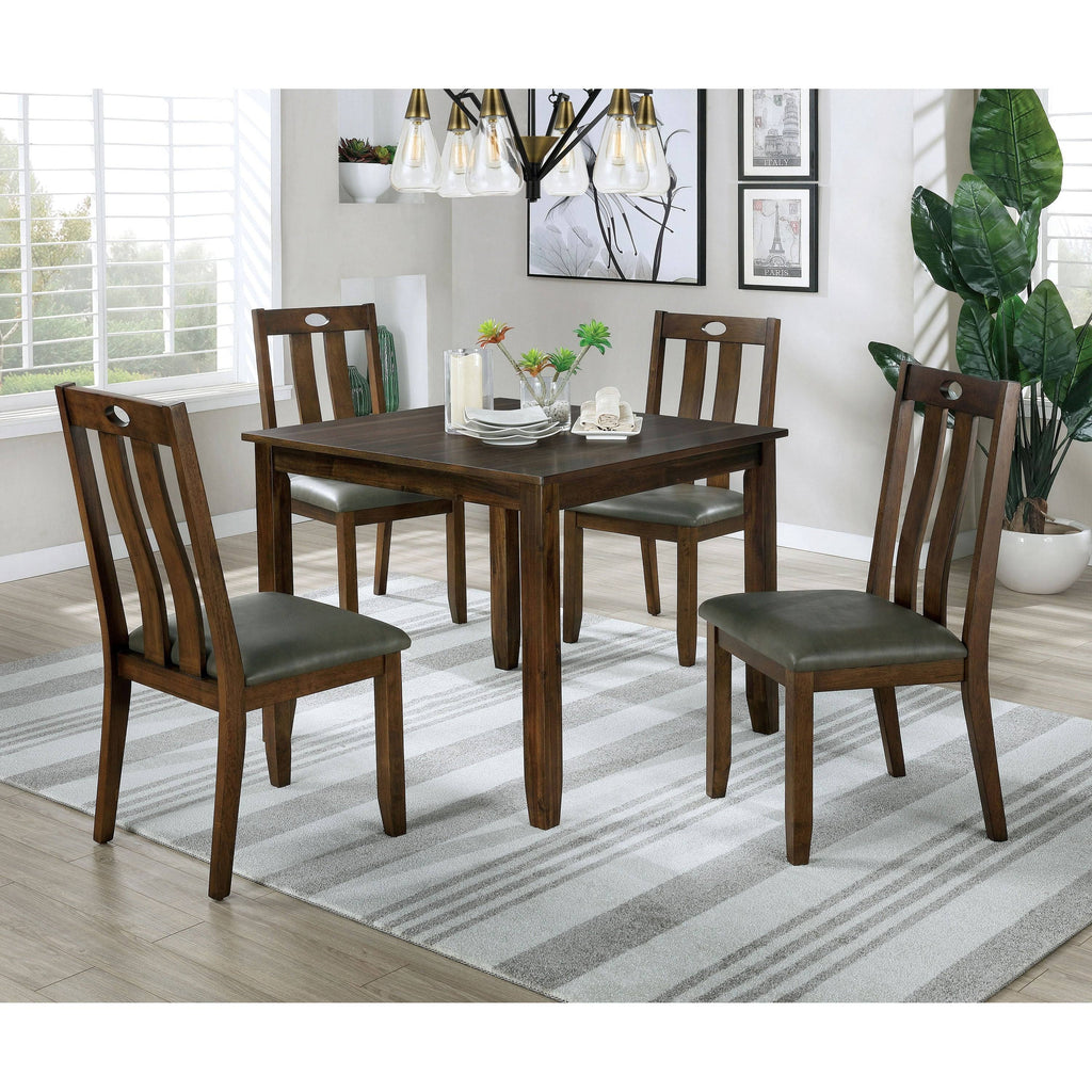 Walnut 5-Piece Dining Set R714509
