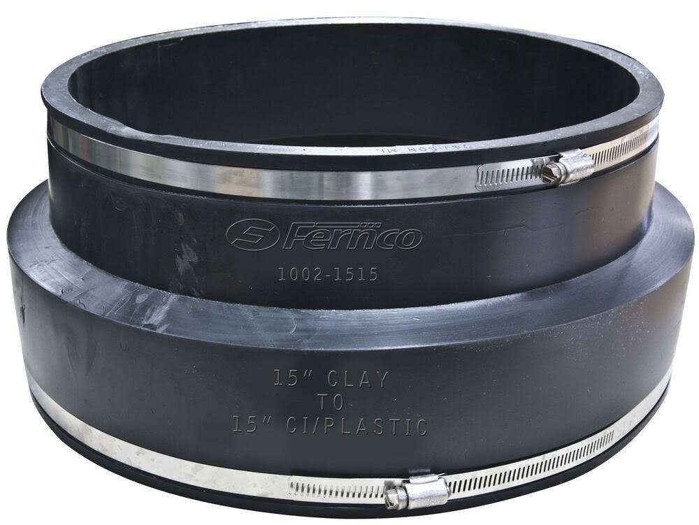 Clay x Cast Iron and Plastic Flexible Coupling M606