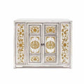 2 Door Accent Cabinet Cream V250