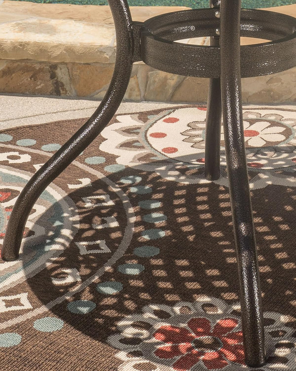 Cast Aluminum Round Table P192827
