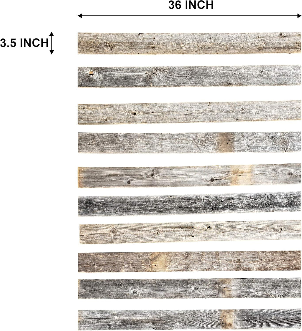 Whitewash Weathered Wood Planks for Walls Q388728