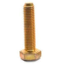 5/8 inch-11 x 7 1/2 inch Grade 8 Hex Cap Screw Alloy Steel Yellow Zinc Plated Pk 27 J938210