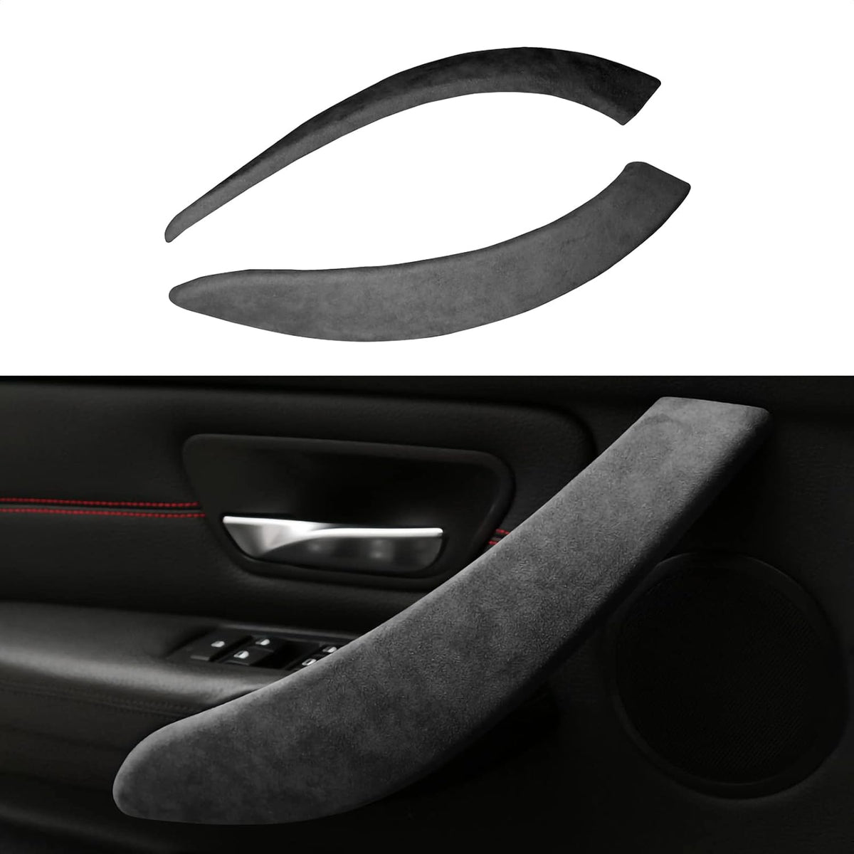 Car Sticker Decals Door Handles Trim Pack of 2 N856
