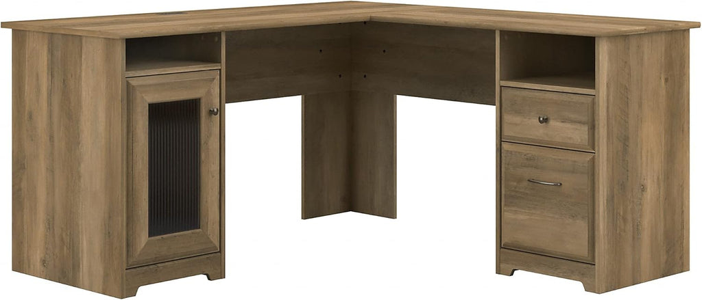 White L Shaped Computer Desk G739
