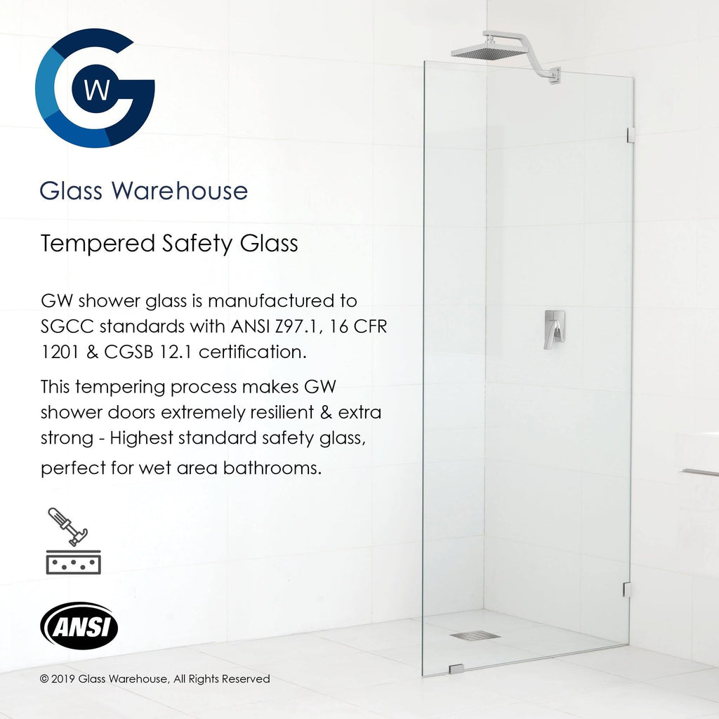 Frameless Shower Door Oil Rubbed Bronze N6085