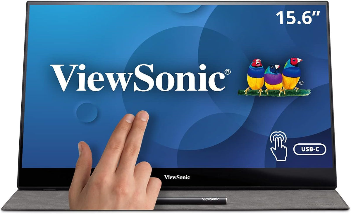 15.6 Inch 1080p Portable IPS Monitor with Dual Speakers J114636